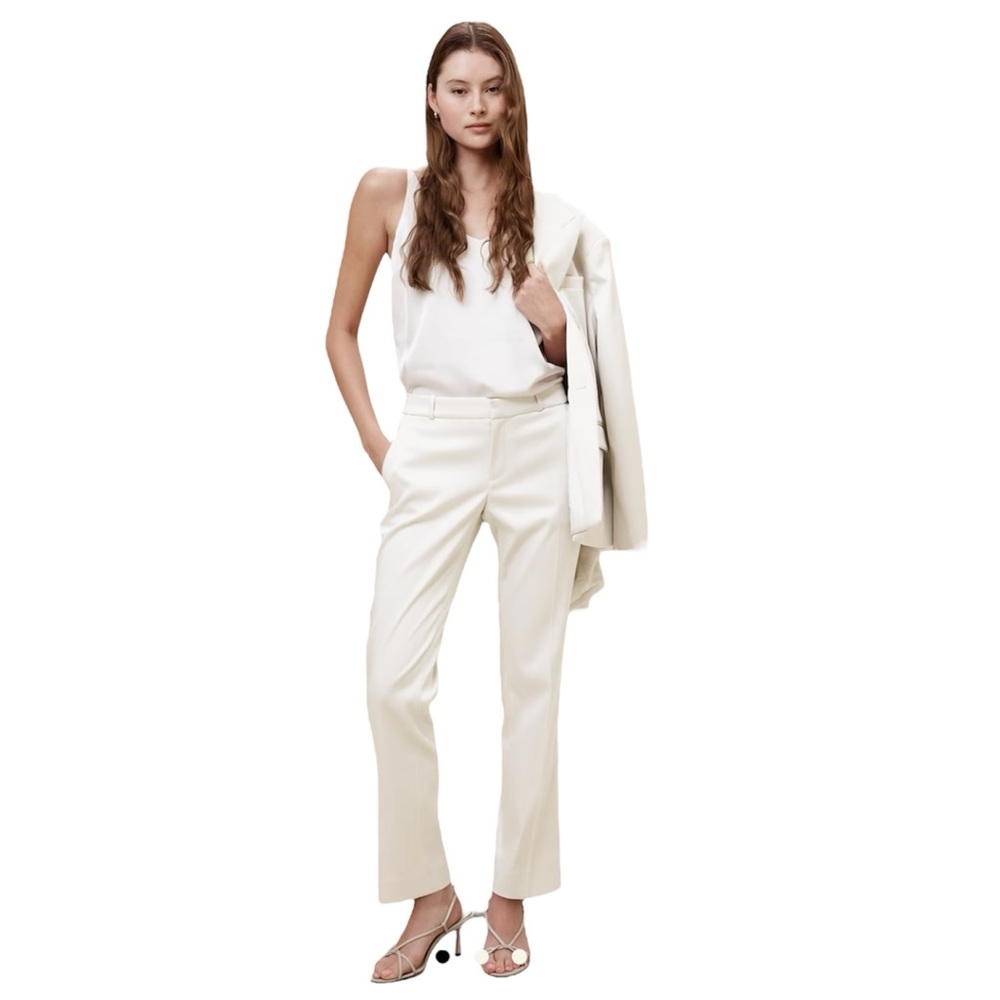 Banana Republic Women's Cream Tailored